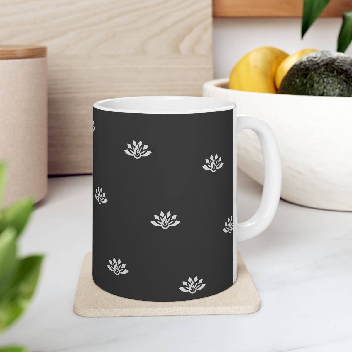 Patterned Ceramic Mug